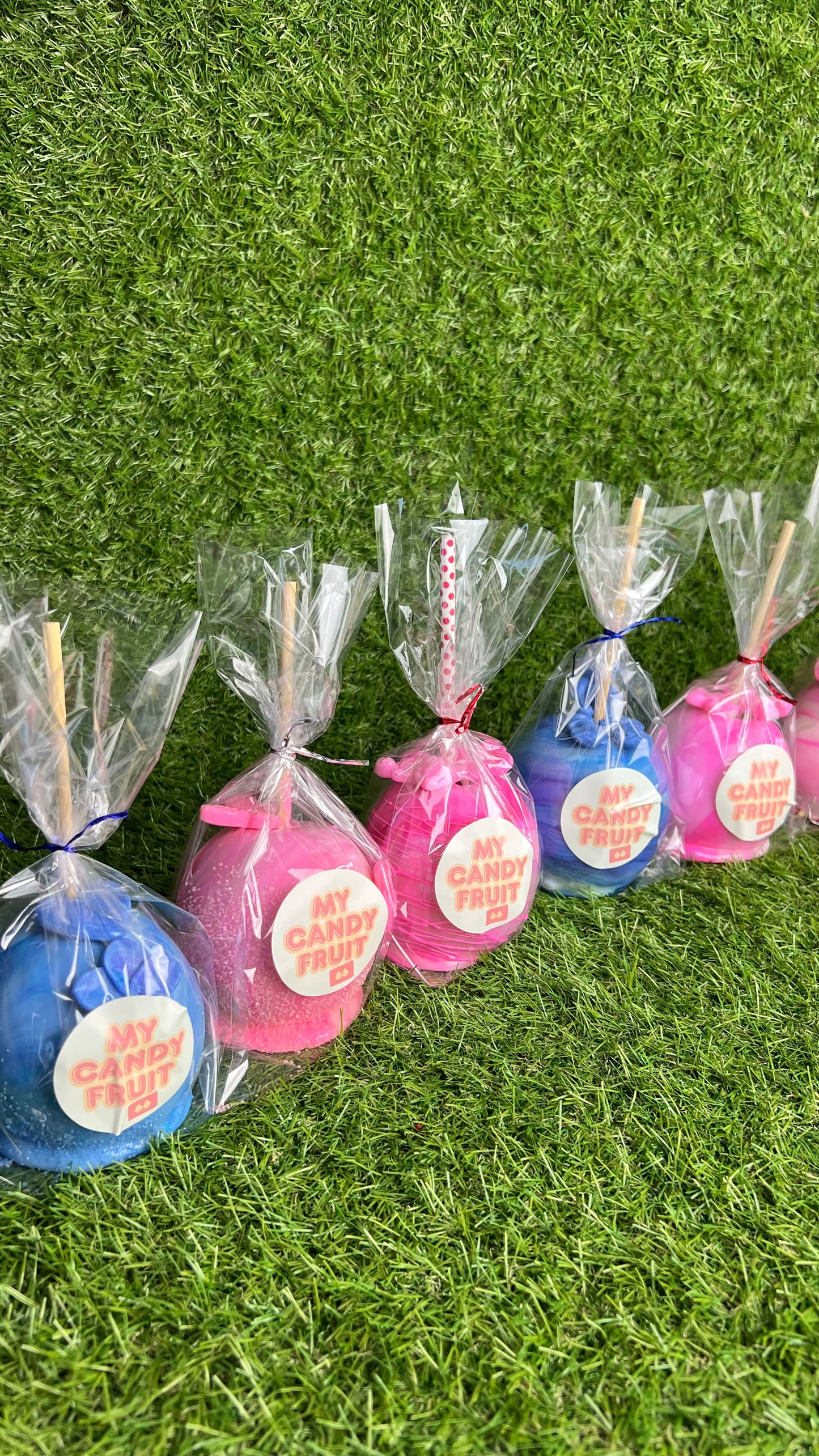 🍎 🍭Candy Pommes d’amour personnalisées - Lot de 2 - Envoi 🇫🇷 hors 66
