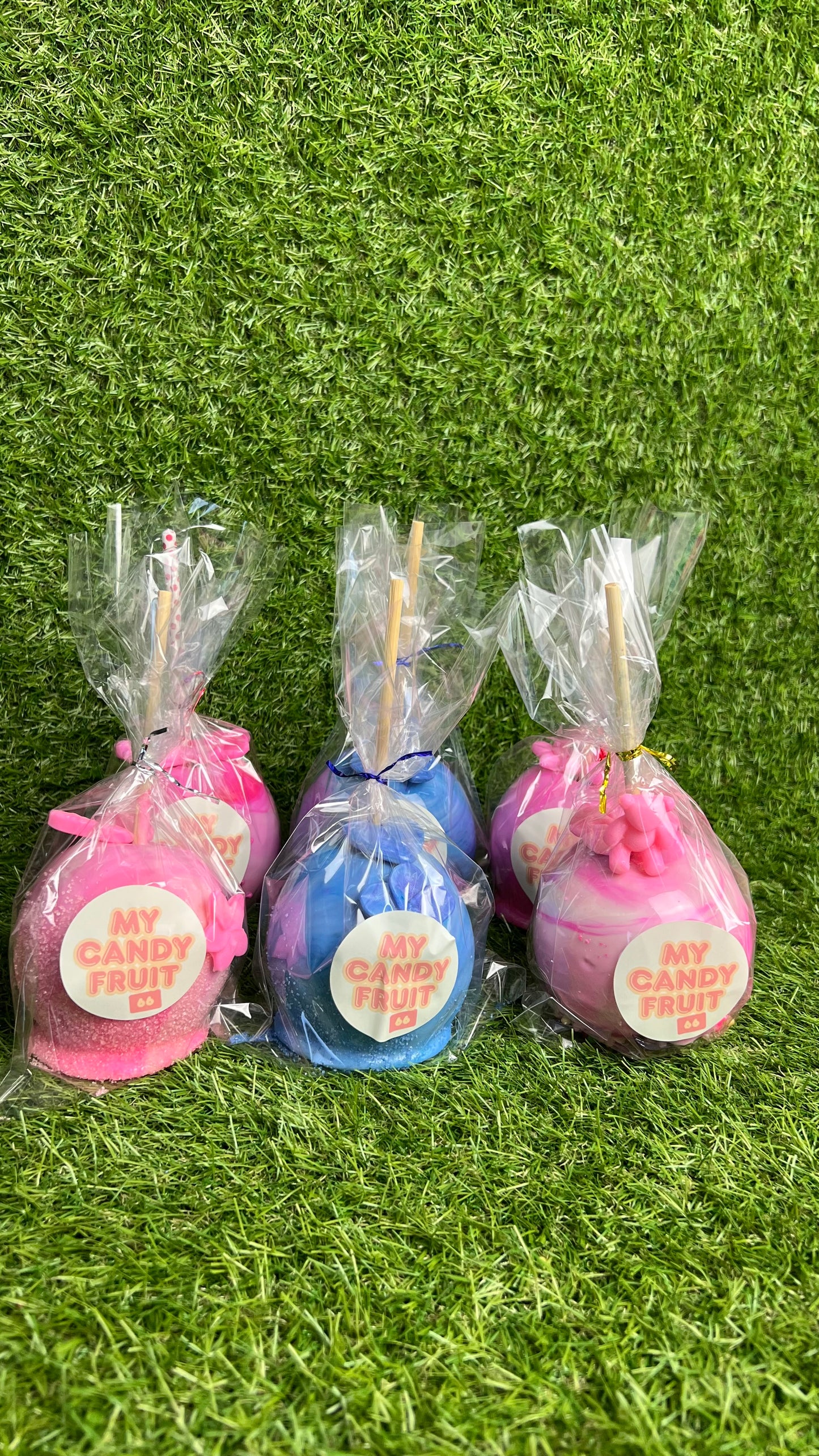 🍎 🍭Candy Pommes d’amour personnalisées - Lot de 2 - Envoi 🇫🇷 hors 66