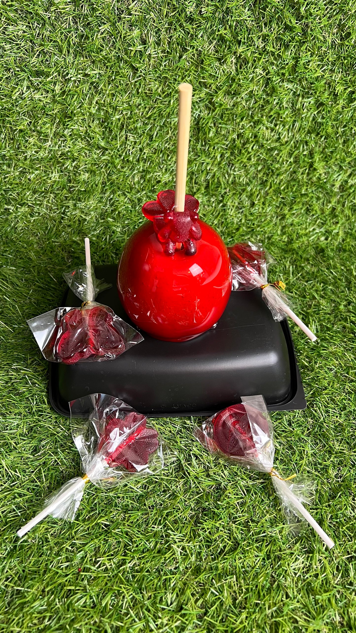 🍎 🍭Candy Pommes d’amour personnalisées - Lot de 2 - Envoi 🇫🇷 hors 66