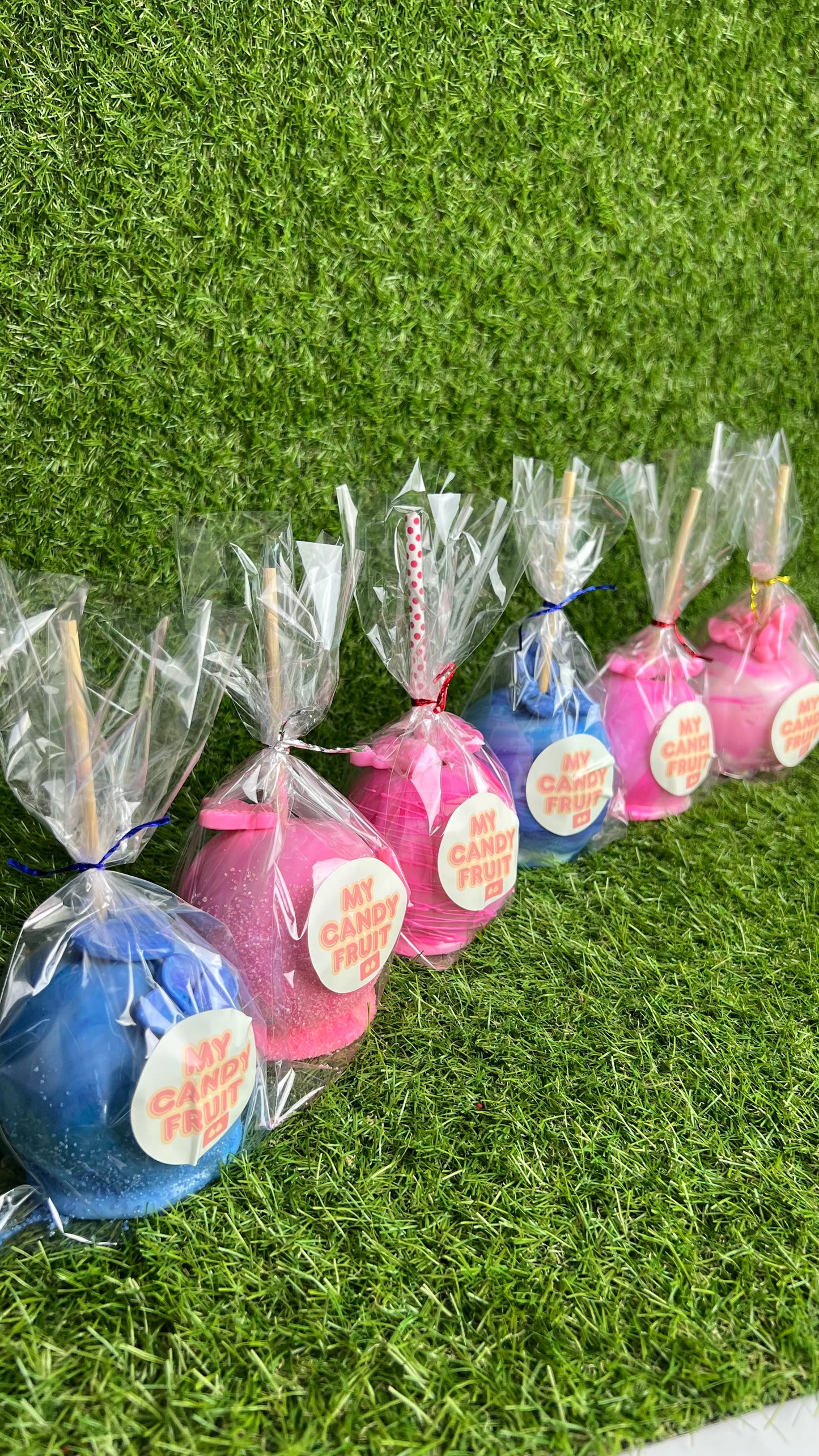 🍎 🍭Candy Pommes d’amour personnalisées - Lot de 2 - Envoi 🇫🇷 hors 66
